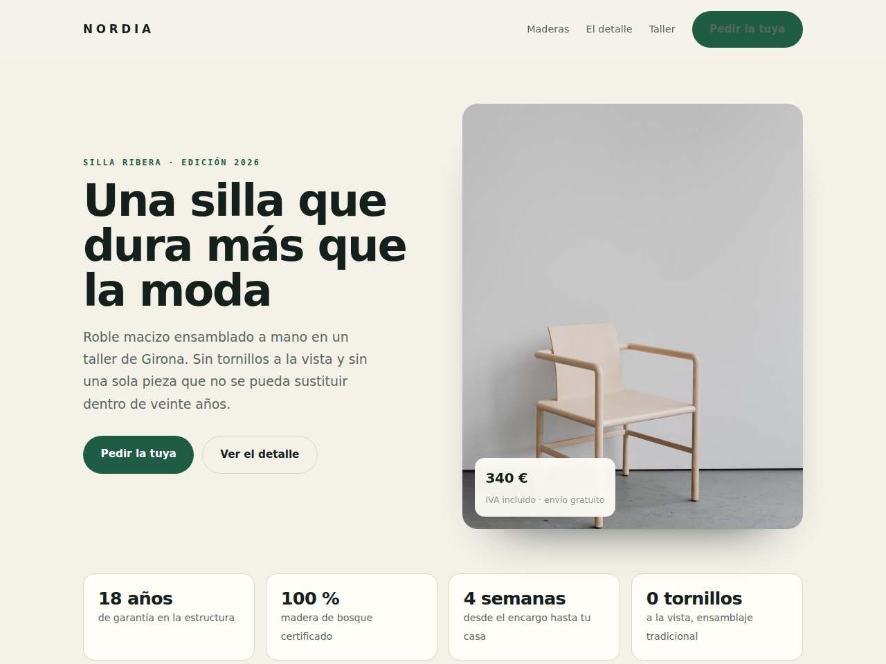 Captura del ejemplo: Diseño exportado